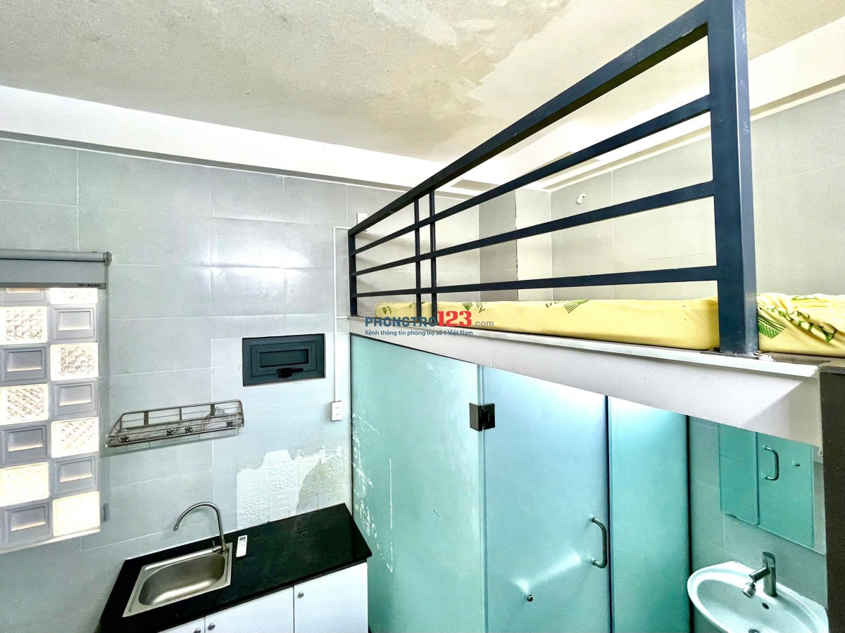 Phòng Duplex thoáng nhà mới ở được liền