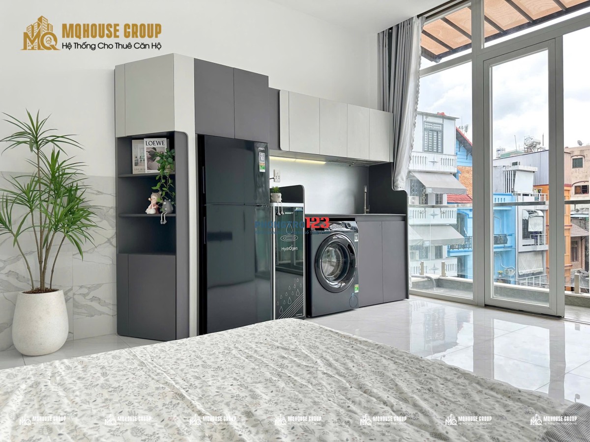  STUDIO BAN CÔNG FULL NỘI THẤT CAO CẤP – CỒN HOÀ 