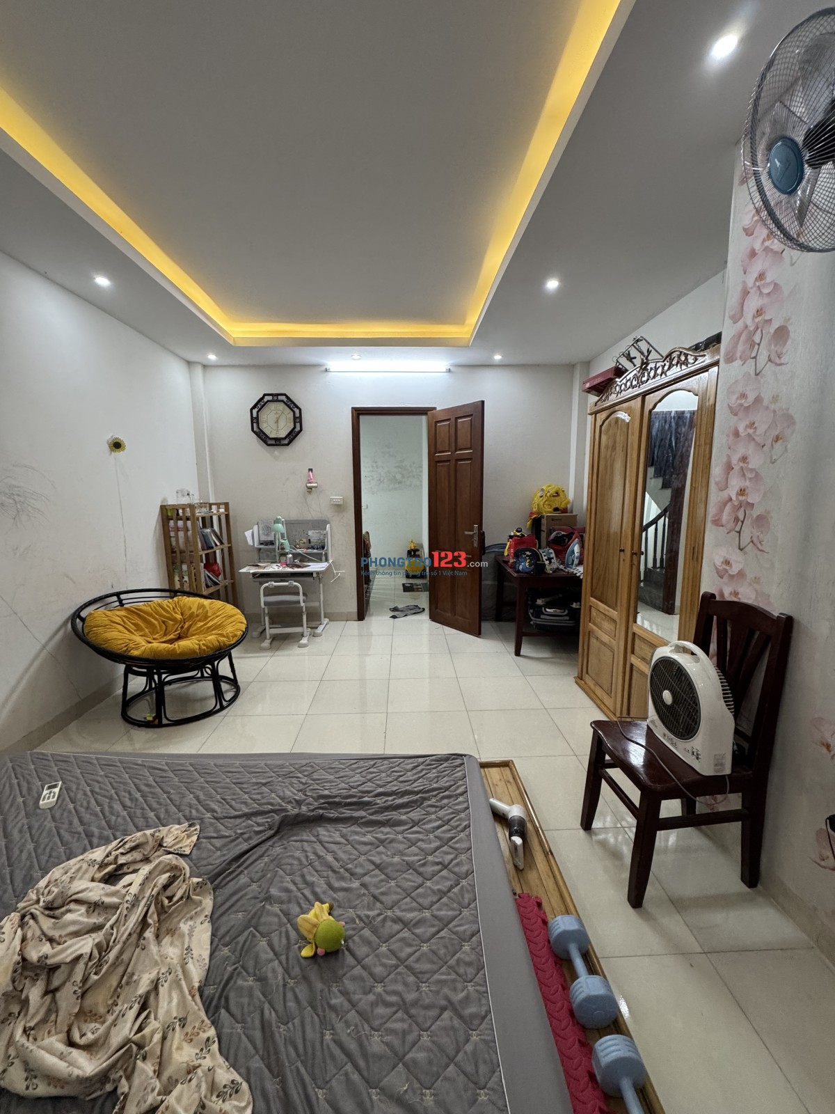 Cho thuê nhà nguyên căn Phú Lương, 4 tầng 3 ngủ, đầy đủ nội thất, gần ĐH Điện Lực, Đại Nam, giá 7tr