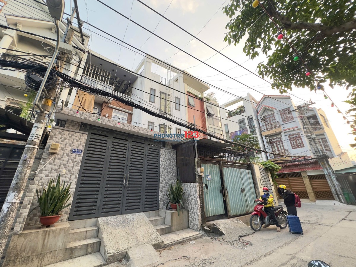 Phòng dưới đất 116/46 Dương Quảng Hàm văn minh gần ĐH Văn Lang giờ giấc tự do không chung chủ