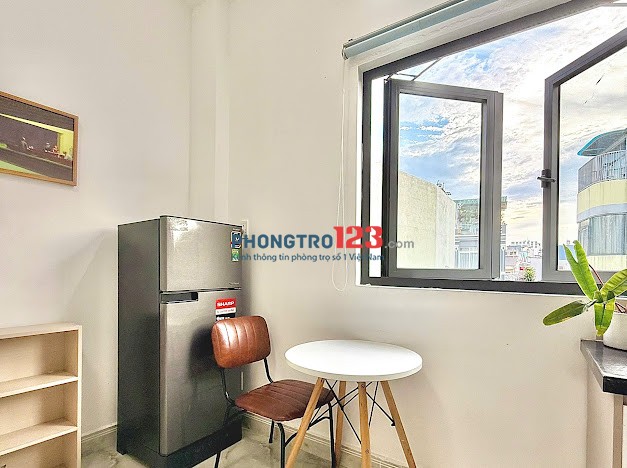 Cho thuê phòng trọ full nội thất giá rẽ ngay chợ Tân Định - ĐH ISB - Mở - CV Lê Văn Tám