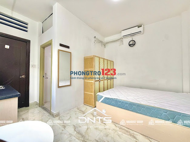 Cho thuê phòng trọ full nội thất giá rẽ ngay chợ Tân Định - ĐH ISB - Mở - CV Lê Văn Tám