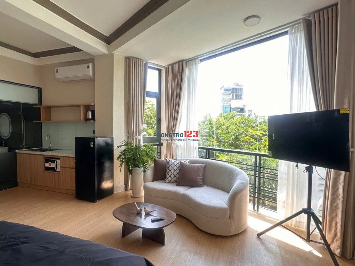 Cho Thuê Căn Hộ Dịch Vụ Siêu Thoáng Mát ngay Chợ Tân Định