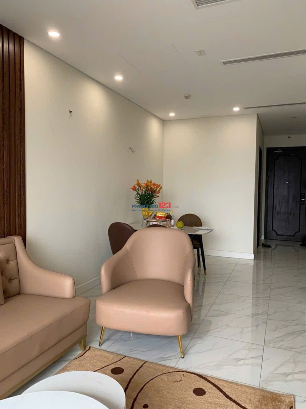 Cho thuê chung cư Tecco Central Home, Bình Thạnh- Căn 70m2, Full NT giá thuê 14tr/tháng