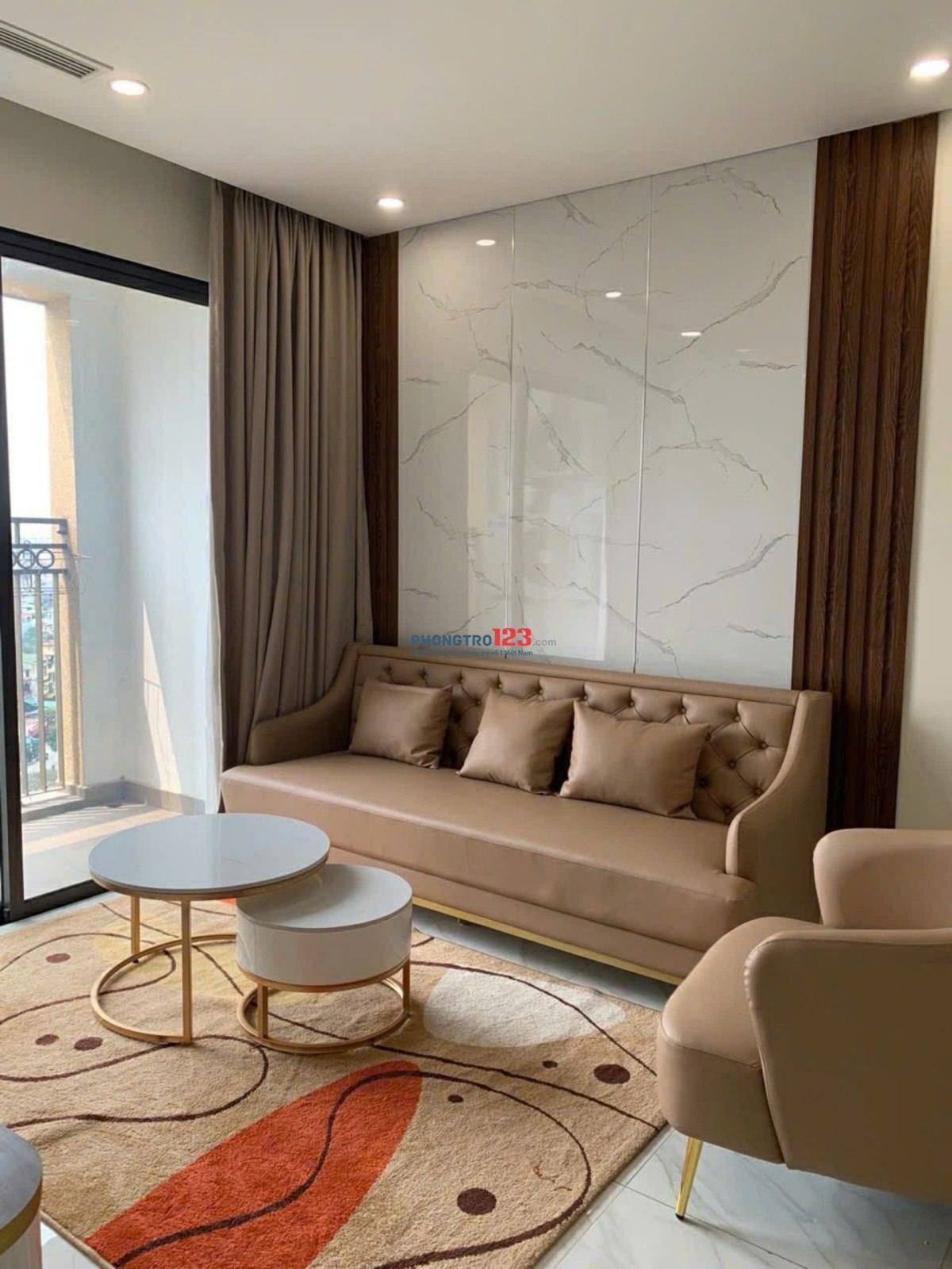 Cho thuê chung cư Tecco Central Home, Bình Thạnh- Căn 70m2, Full NT giá thuê 14tr/tháng