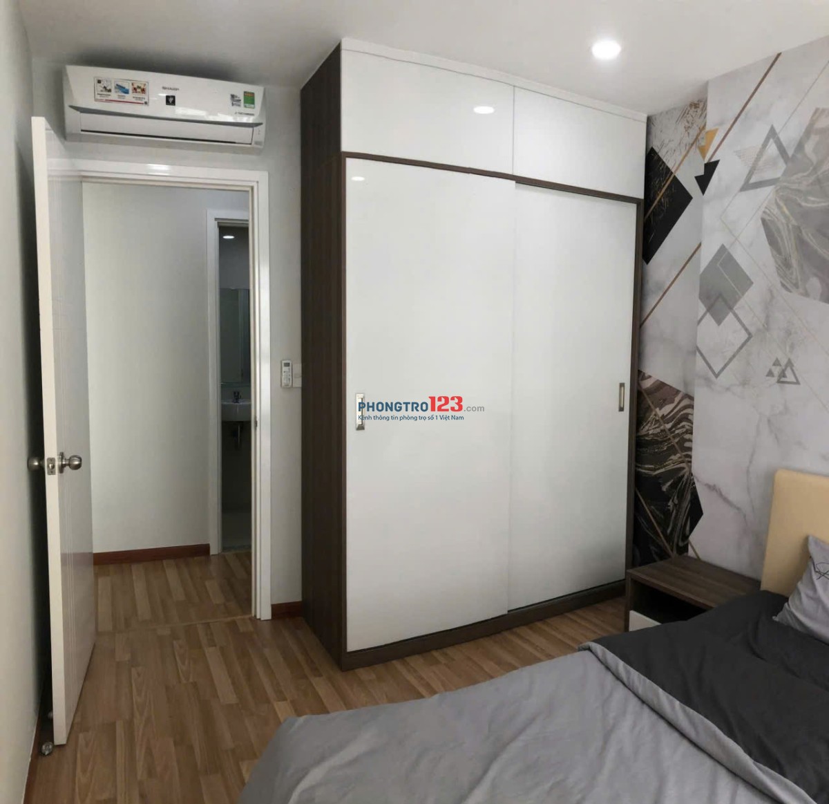 Chung cư SG Asian, Nguyễn Văn Luông, Q6: 65m2, 2PN, nhà mới, 12triệu