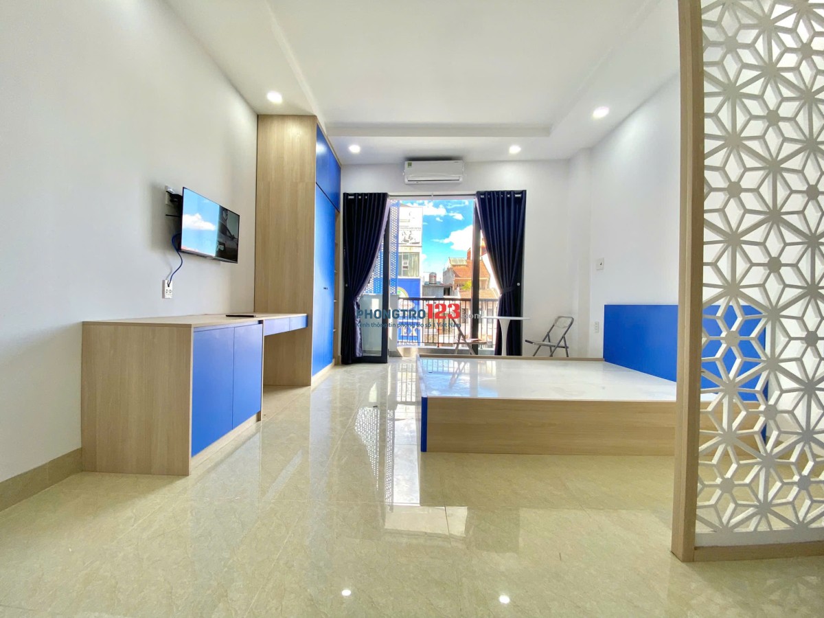 Cho thuê phòng 45m² ban công, máy giặt riêng - gần UTH, FTU2, UEF – Xô Viết Nghệ Tĩnh, Bình Thạnh