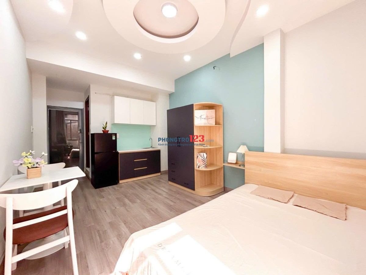 PHÒNG 25M2 MỚI XÂY FULL NỘI THẤT NGAY BẾN XE QUẬN 8, ĐH VĂN HIẾN, ĐH KINH TẾ UEH