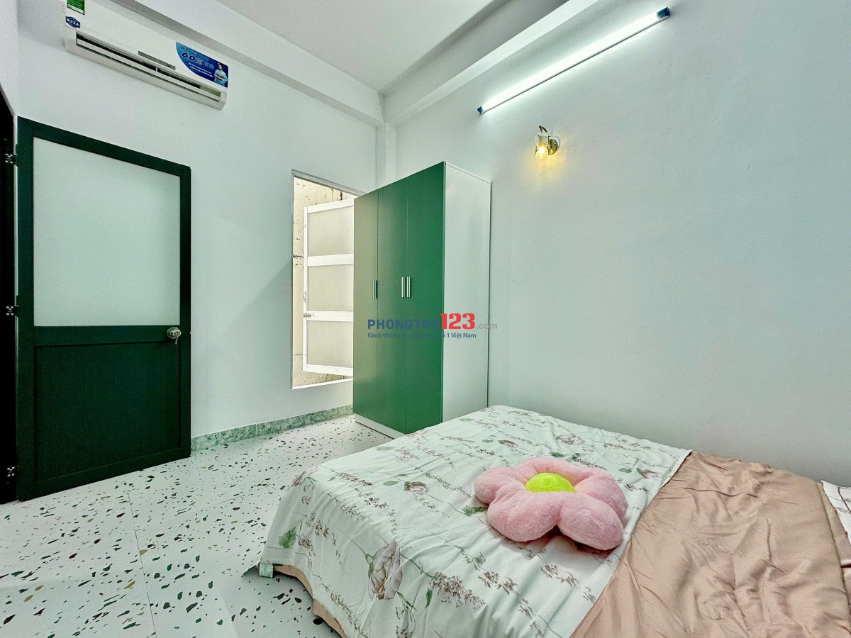 CĂN HỘ CAO CẤP FULL NỘI THẤT CỬA SỔ LỚN CÓ MÁY GIẶT RIÊNG SIÊU THOÁNG ĐOẠN ĐƯỜNG TIỆN LỢI QUA Q1