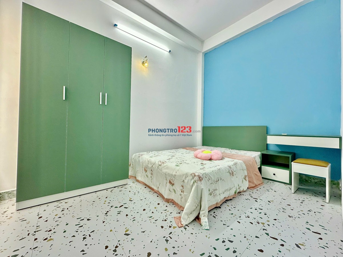 CĂN HỘ CAO CẤP FULL NỘI THẤT CỬA SỔ LỚN CÓ MÁY GIẶT RIÊNG SIÊU THOÁNG ĐOẠN ĐƯỜNG TIỆN LỢI QUA Q1