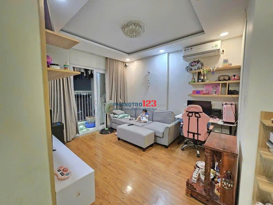 Chung cư 8x plus Trường Chinh 76m2,2p ngủ,giá 8tr/tháng