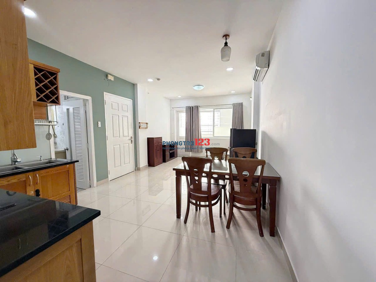 C/c Bảy Hiền - Phạm Thú Thứ căn 2p ngủ, nội thất mới, giá 14tr/tháng