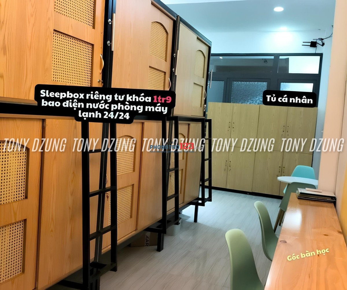 SLEEPBOX CAO CẤP - BAO TRỌN GÓI CHỈ TỪ 1TR7 - SÁT VÁCH ĐH VĂN LANG