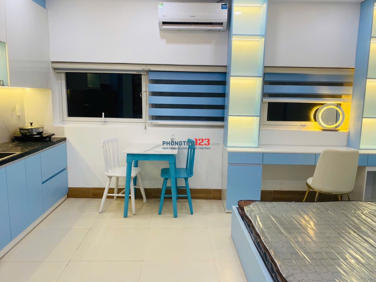 CHO THUÊ CĂN HỘ STUDIO GẦN NGÃ TƯ HÀNG XANH - ĐƯỜNG BÙI ĐÌNH, BÌNH THẠNH
