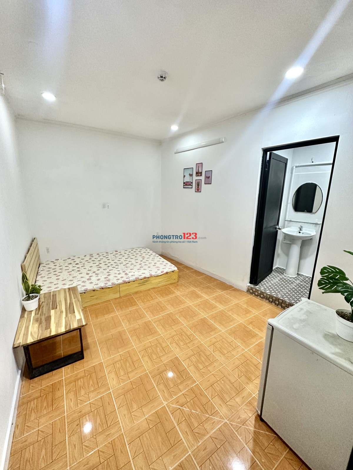 Phòng gần cv Lê Thị Riêng full nội thất cửa sổ Hoàng Sa Q3