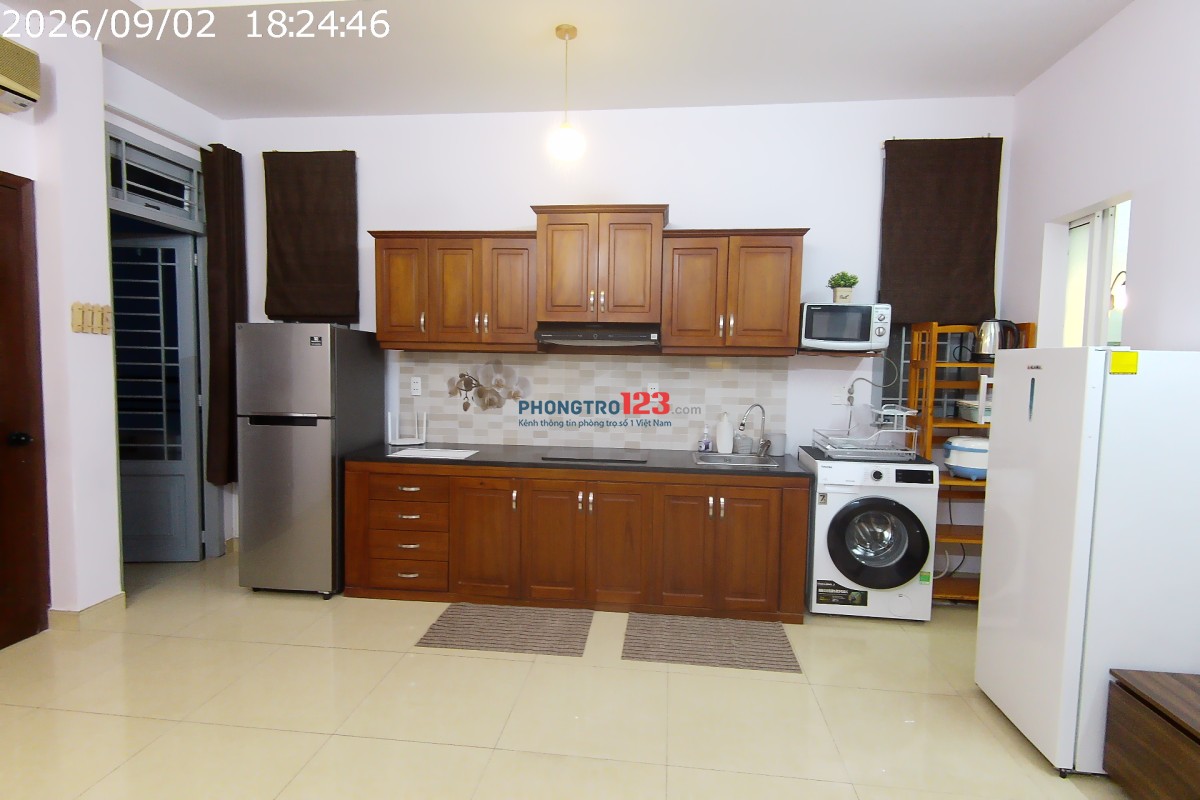 Căn hộ cho thuê full nội thất đường nguyễn văn đậu, phường Gia Định