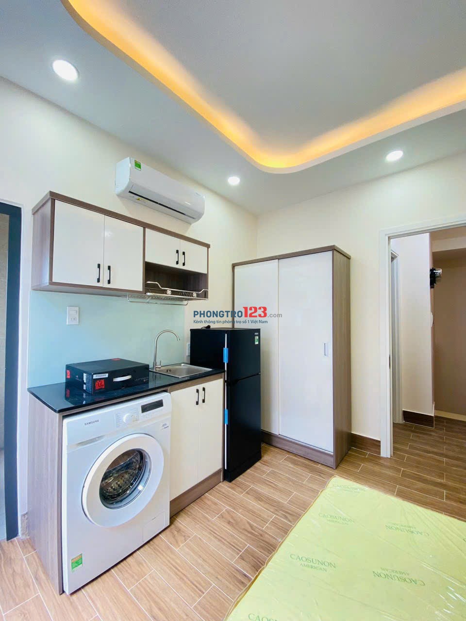 PHÒNG FULL NỘI THẤT BAN CÔNG TÍCH HỢP MÁY CHIẾU CỰC CHILL – PHAN VĂN TRỊ CHỈ 6TR THUẬN TIỆN