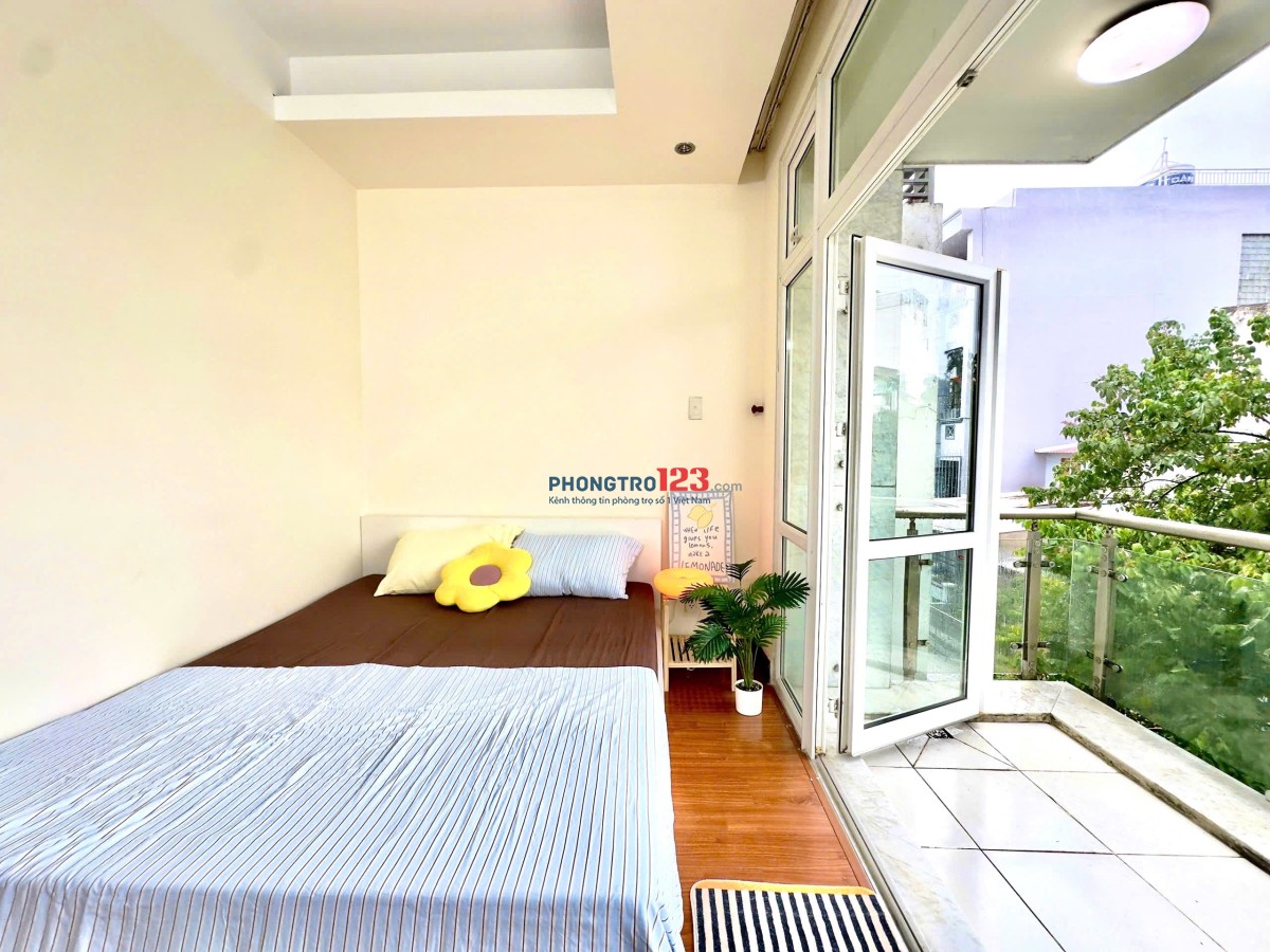 CĂN HỘ DỊCH VỤ 35M² TÁCH BẾP CÓ BAN CÔNG RIÊNG – TRẦN BÌNH TRỌNG BÌNH THẠNH RỘNG RÃI THOÁNG MÁT