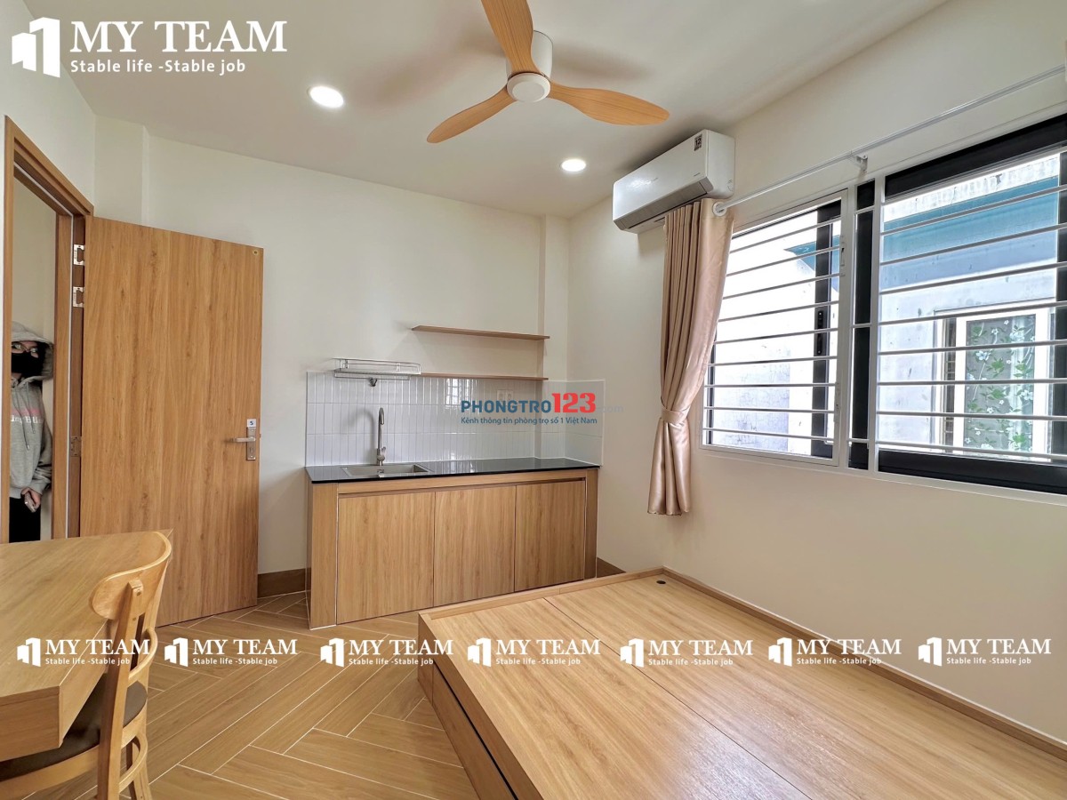 CHO THUÊ CĂN HỘ CÓ CỬA SỔ & QUẠT TRẦN - ĐẶNG THÙY TRÂM (PHƯỜNG 13, BÌNH THẠNH)