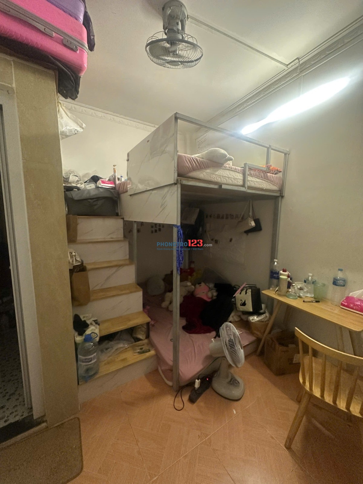 Nhà dư phòng cho thuê lại 1 phòng