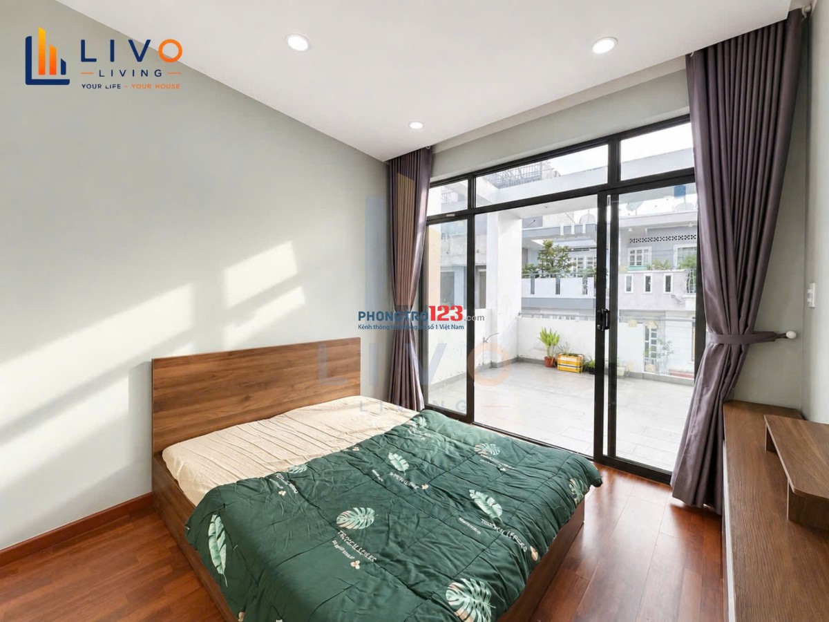 Căn hộ full nội thất, ban công riêng siêu thoáng, gần uth, uef, hutech, ftu….