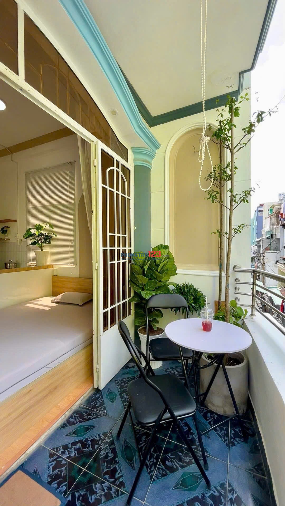 CHO THUÊ STUDIO BAN CÔNG ĐẸP, FULL NỘI THẤT – NGUYỄN ĐÌNH CHIỂU, Q3