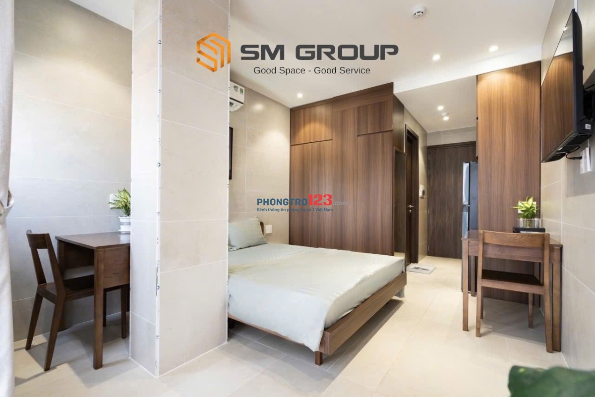 PHÒNG FULL NOIIJ THẤT BAN CÔNG DỰ ÁN MỚI NGUYỄN KIỆM THOÁNG MỚI VÀ TIỆN NGHI THUẬN TIỆN QUA SÂN BAY
