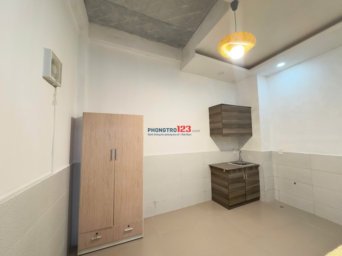 Phòng tầng trệt mới keng 116/46 Dương Quảng Hàm gần ĐH Văn Lang đầy đủ nội thất giá rẻ