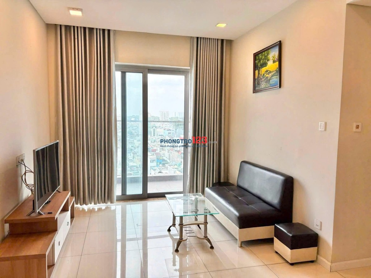 Carillon 2 -Trịnh Đình Thảo, 2PN Full NT, 72m2 , Giá 10 triệu/th, có ban công.