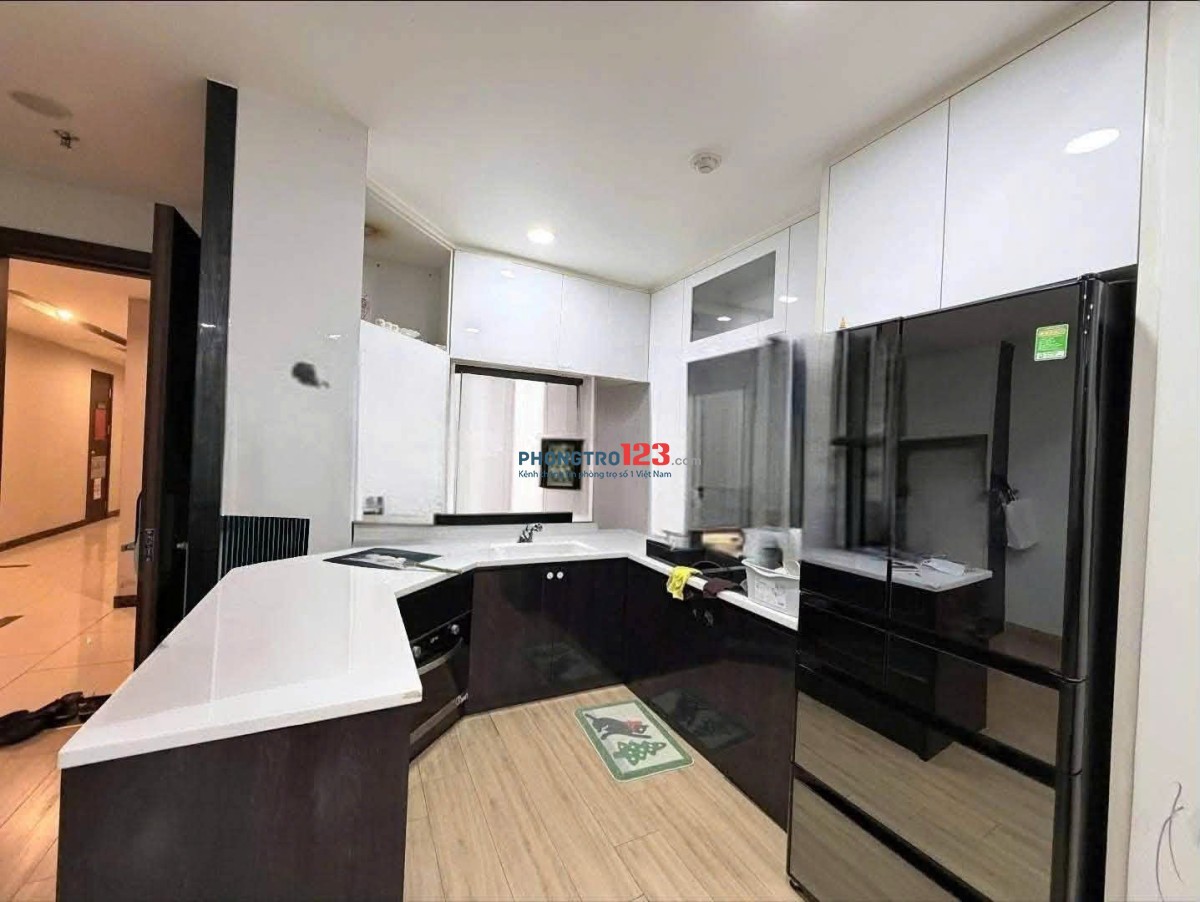 Căn hộ cao cấp Satra Eximland- 2PN nội thất đầy đủ, 79m2 giá 16 Tr/th.