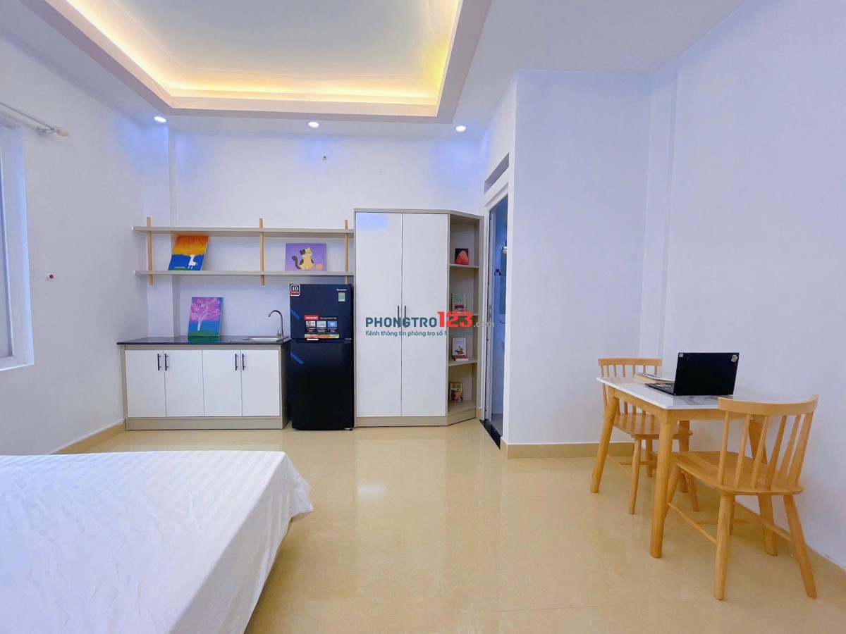  CHO THUÊ CĂN HỘ STUDIO CỬA SỔ THOÁNG - NGUYỄN VĂN ĐẬU (SÁT BÌNH THẠNH, PHÚ NHUẬN & GÒ VẤP)