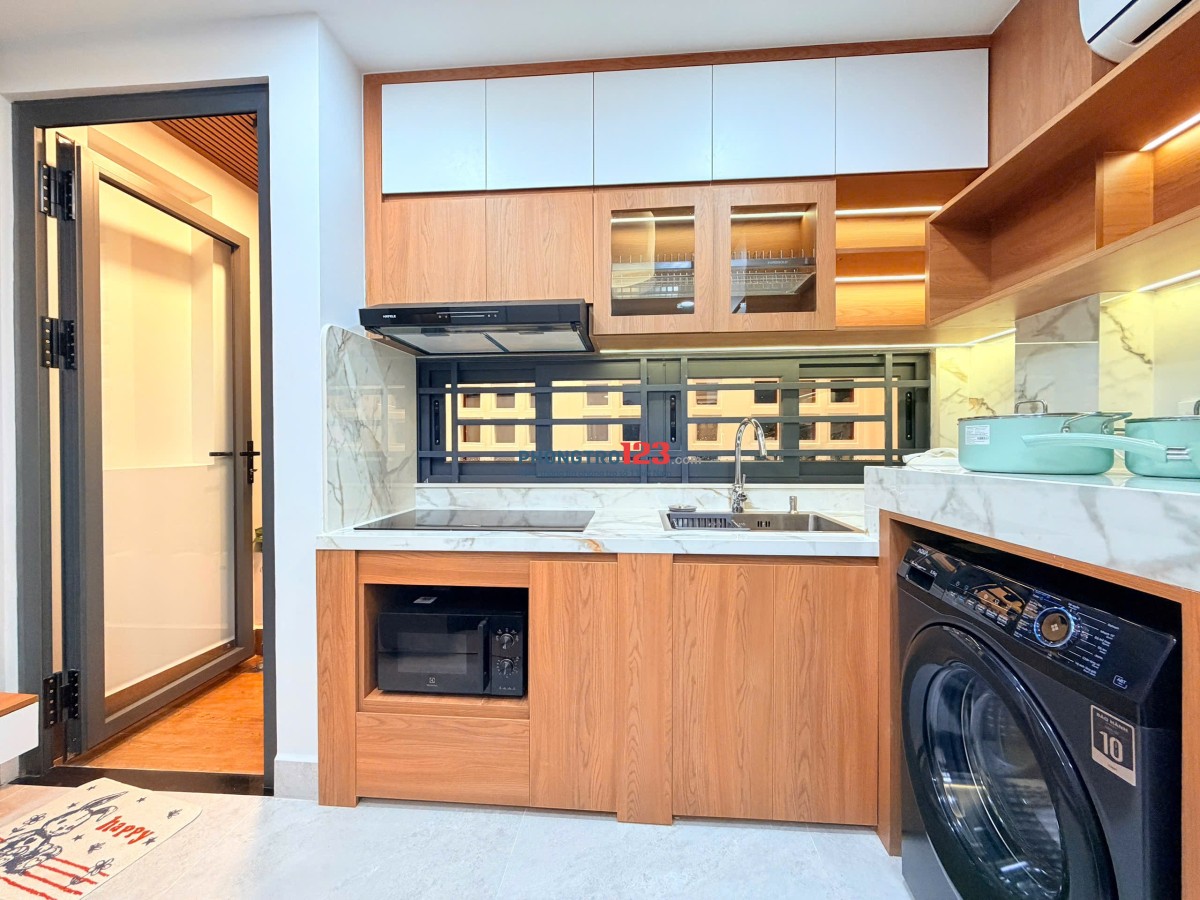  1PN TÁCH BẾP, BAN CÔNG, THANG MÁY – LÊ VĂN SỸ | PHÒNG MỚI 100% 