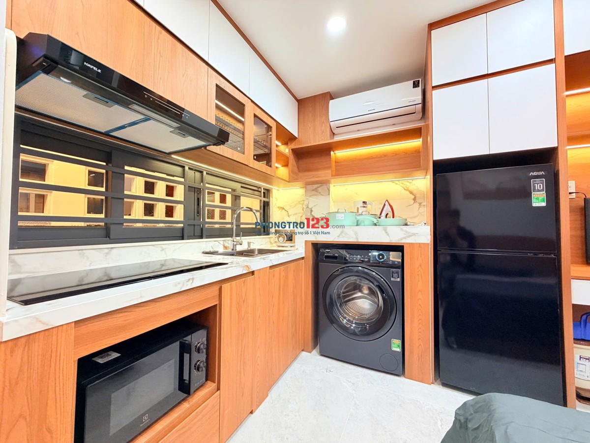  1PN TÁCH BẾP, BAN CÔNG, THANG MÁY – LÊ VĂN SỸ | PHÒNG MỚI 100% 