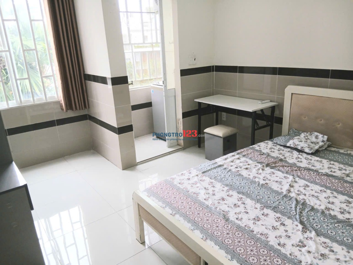 Cho thuê phòng mới đẹp, yên tĩnh, thoáng mát, tiện nghi, 26m2 tại TRUNG TÂM quận 2. Giá 6tr3/tháng