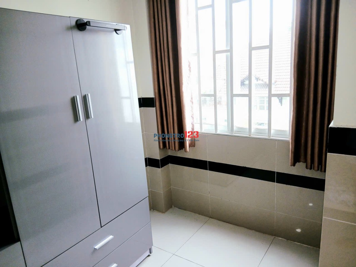 Cho thuê phòng mới đẹp, yên tĩnh, thoáng mát, tiện nghi, 26m2 tại TRUNG TÂM quận 2. Giá 6tr3/tháng