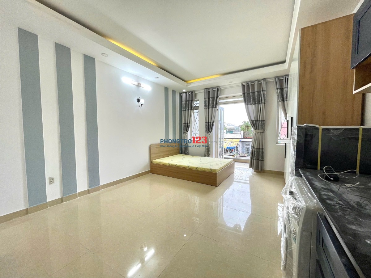 CHO THUÊ CĂN HỘ BAN CÔNG THOÁNG FULL NỘI THẤT LÊ QUANG ĐỊNH BÌNH THẠNH GẦN PHẠM VĂN ĐỒNG