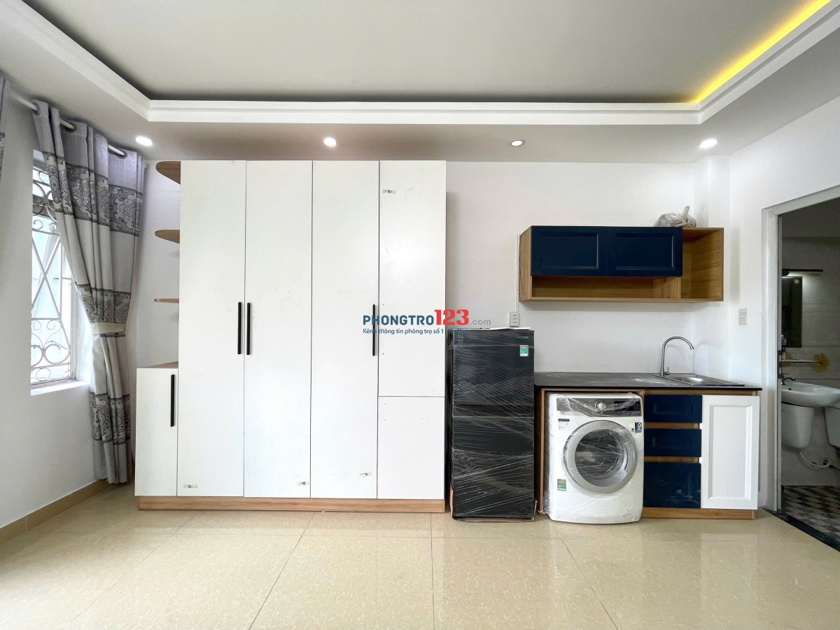 CHO THUÊ CĂN HỘ BAN CÔNG THOÁNG FULL NỘI THẤT LÊ QUANG ĐỊNH BÌNH THẠNH GẦN PHẠM VĂN ĐỒNG
