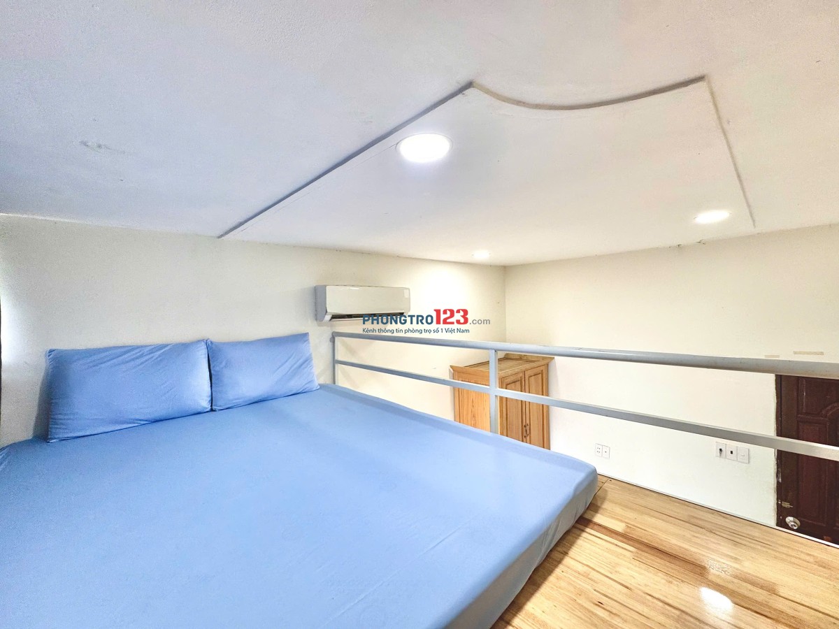 Duplex rộng cửa sổ thoáng full tiện nghi - Bùi Đình Túy gần chợ Bà Chiểu