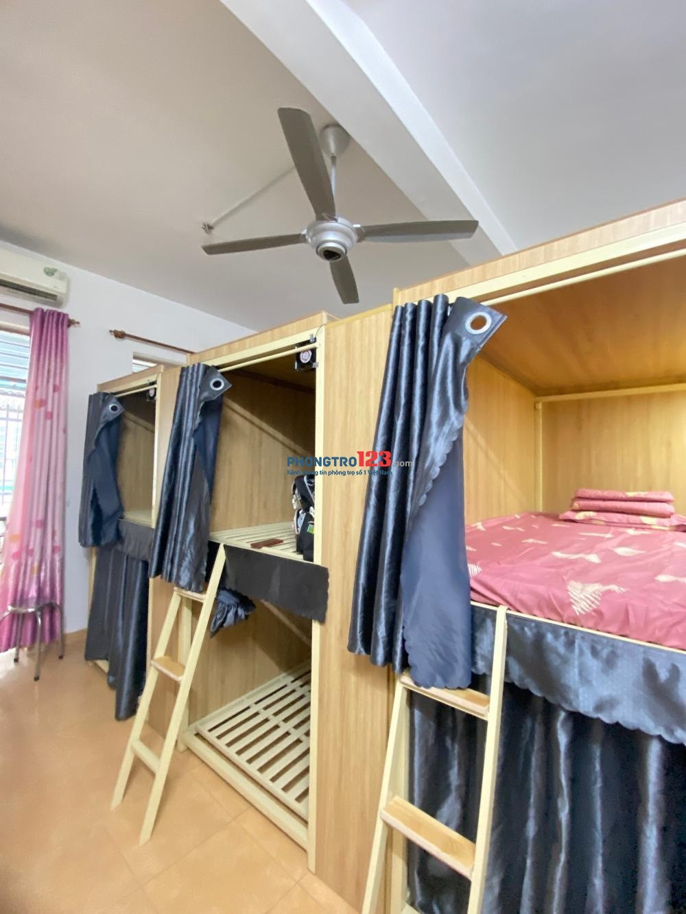Cần cho thuê sleepbox full nội thất , tiện ích ngay trung tâm quận bình thạnh