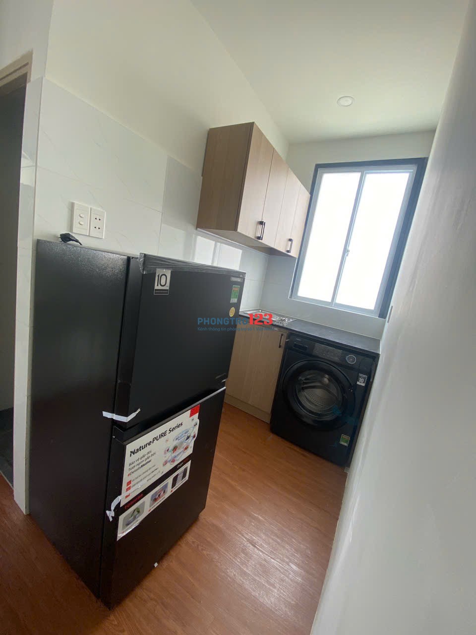 Cho thuê CHDV Trường Chinh, Tân bình - full nội thất, tách bếp, máy giặt riêng, giá 5,8tr - 6,5tr.