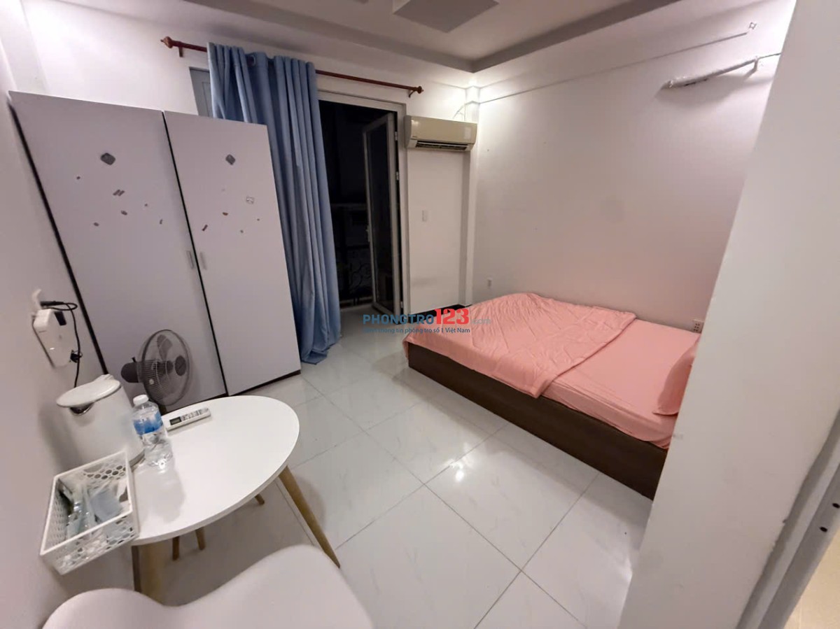 Cho thuê phòng có nội thất, ban công tại 14/9A Chánh Hưng, SLEEPBOX full nôi thất giá rẻ 1tr6