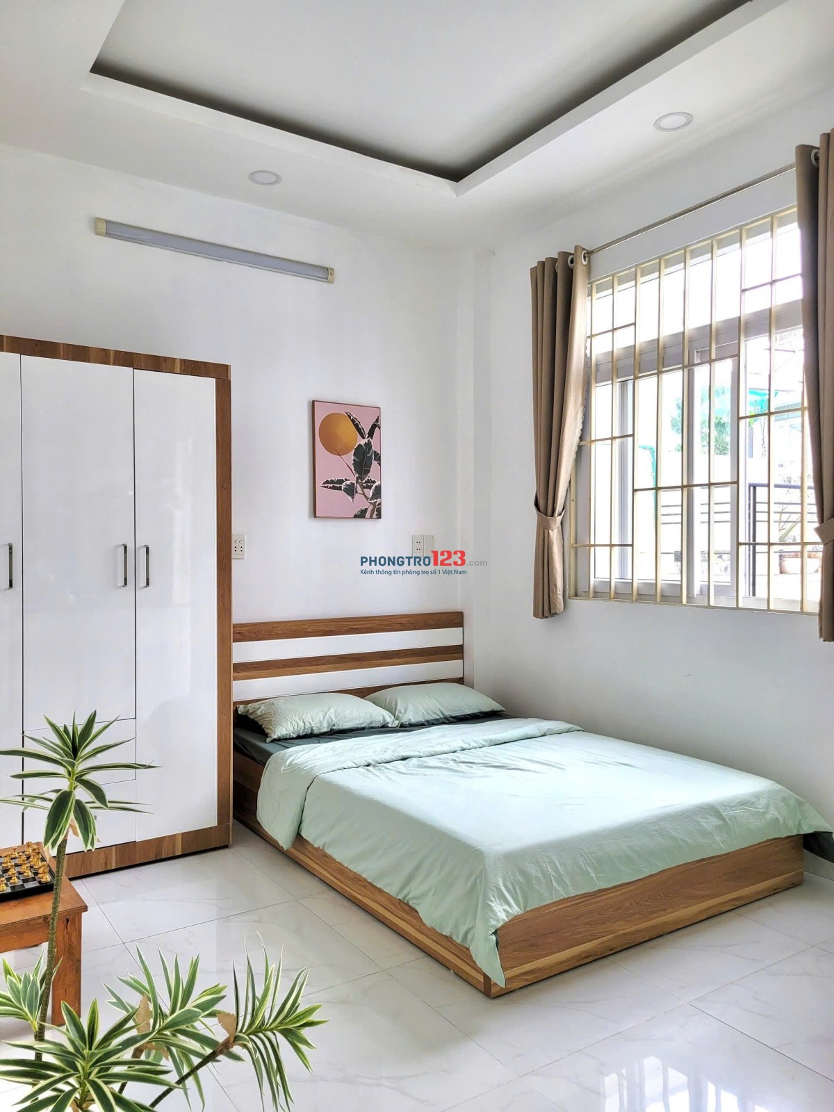 Cho thuê phòng 40m², ban công, máy giặt riêng – Phan Chu Trinh, Bình Thạnh gần UTH, UEF, FTU2