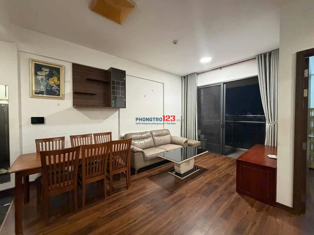 Cộng Hòa Plaza-2PN, 2wc đầy đủ nội thất, 14 triệu/th 77m2 nhận nhà liền.