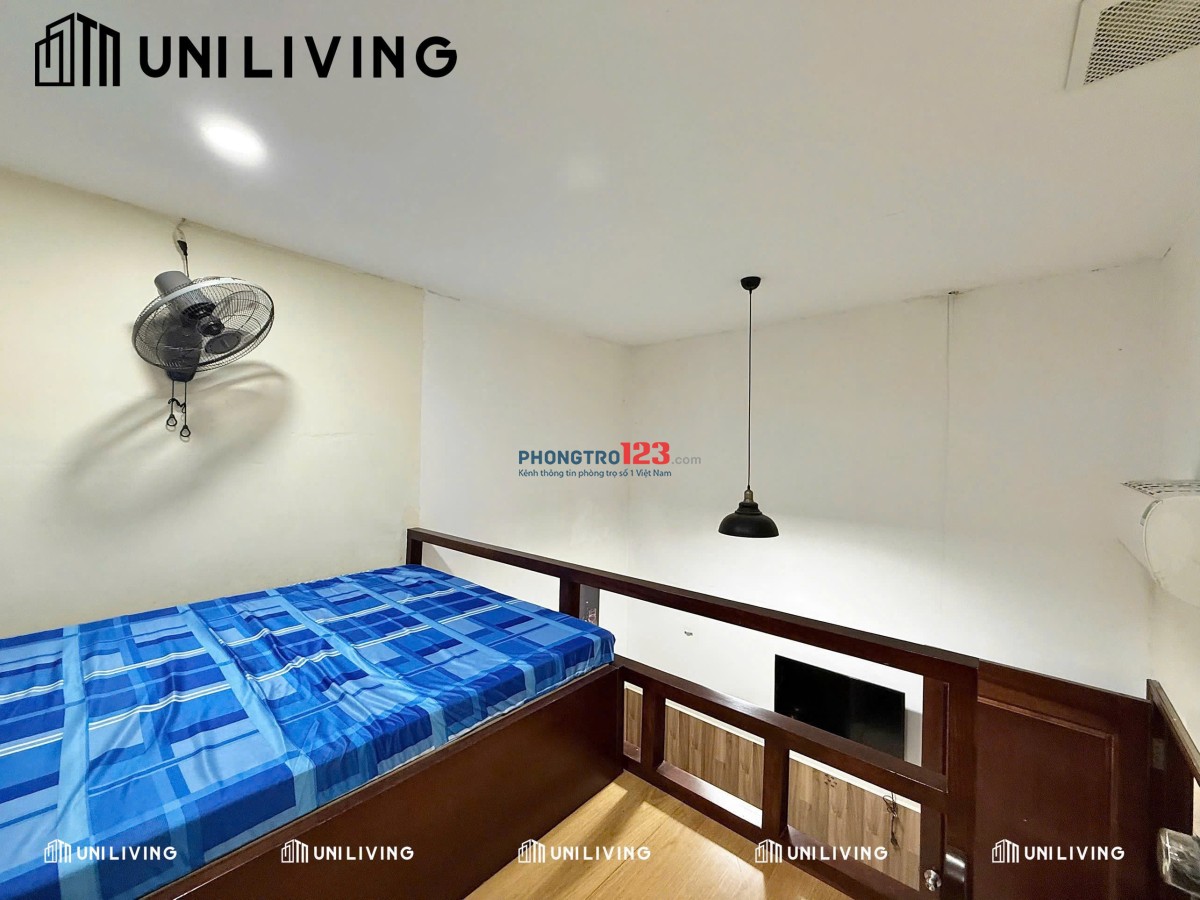 Cho thuê phòng có gác, Full NT & TV, Bình Thạnh gần UTH, FTU