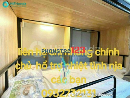 Cho thuê phòng có nội thất, ban công tại 14/9A Chánh Hưng, SLEEPBOX full nôi thất giá rẻ 1tr6