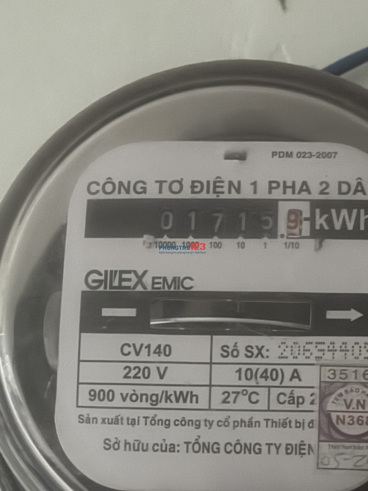 Phòng cao cấp mới xây cho thuê