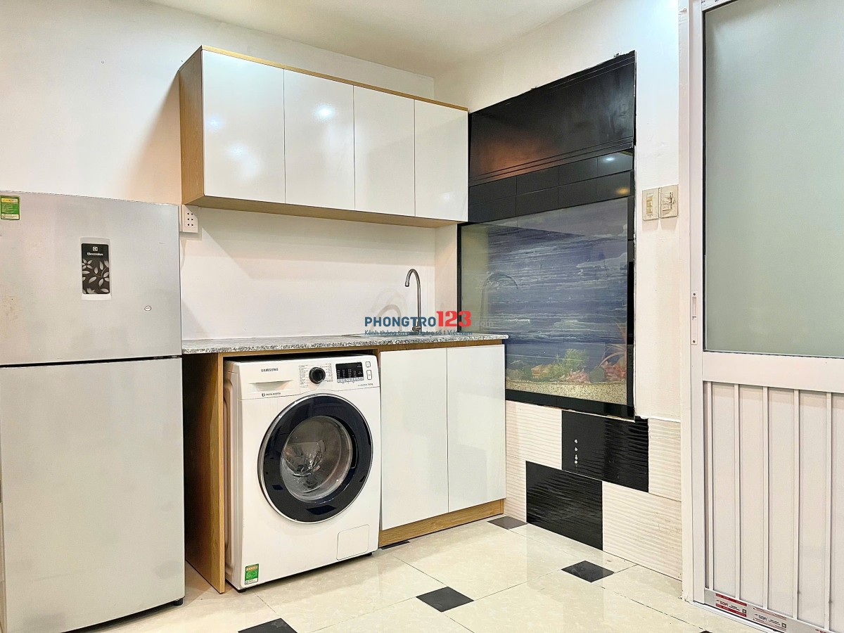 PHÒNG FULL NỘI THẤT TÁCH BẾP 35M2 RỘNG THOÁNG LẦU 1 BÙI HỮU NGHĨA BÌNH THẠNH