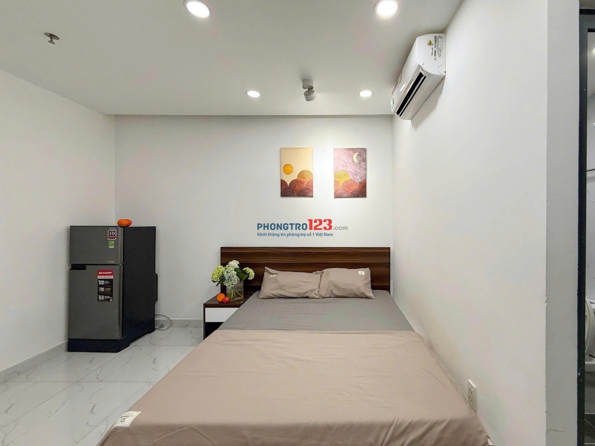 PHÒNG FULL NỘI THẤT BAN CÔNG BÙI HỮU NGHĨA BÌNH THẠNH CHỈ 6TR DỌN VÀO LÀ Ở