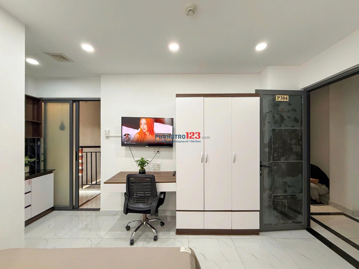 PHÒNG FULL NỘI THẤT BAN CÔNG BÙI HỮU NGHĨA BÌNH THẠNH CHỈ 6TR DỌN VÀO LÀ Ở
