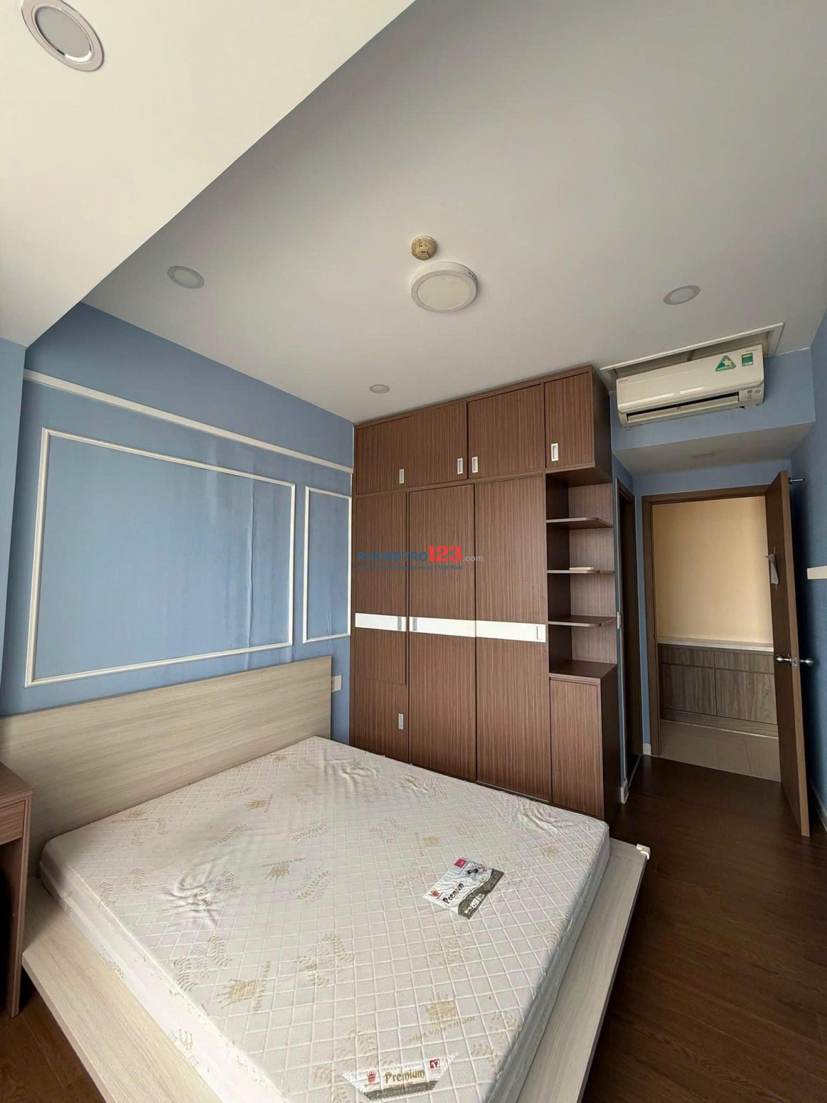 Cho thuê C/c Cộng Hòa Plaza 77m2, đầy đủ nội thất, 2PN , Giá 14 tr/th